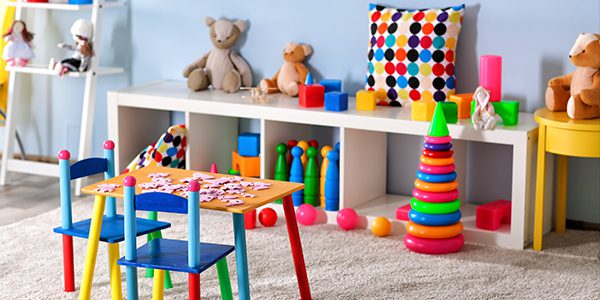 organize baby toys