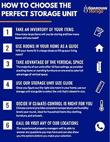How to Choose the Perfect Storage Unit