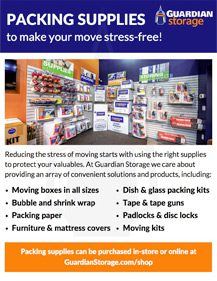 Packing & Moving Supplies