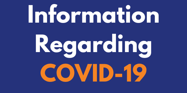 Information Regarding COVID-19