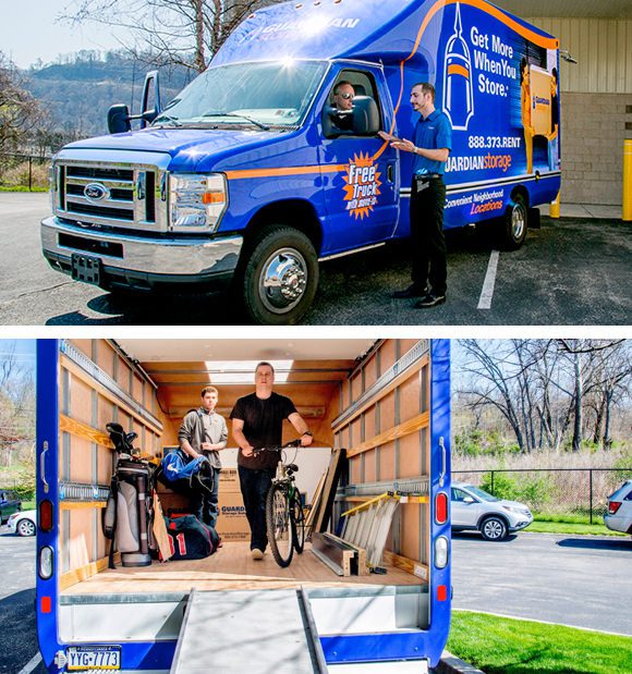 FREE Moving Truck Guardian Self Storage Pittsburgh