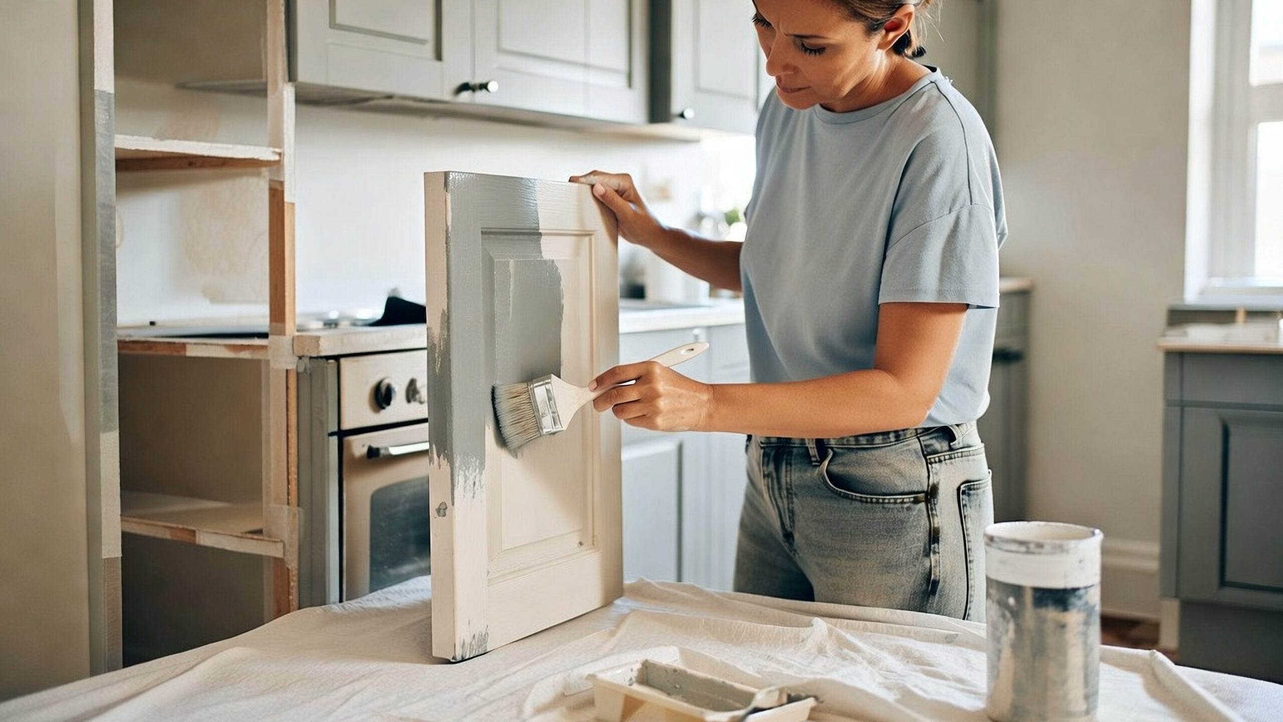 Redo kitchen cabinets without replacing them in a small kitchen – Guardian Storage