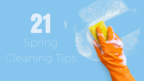 Spring Cleaning List Tips for a Clean Home - Sponge Cleaning Supplies - Guardian Storage