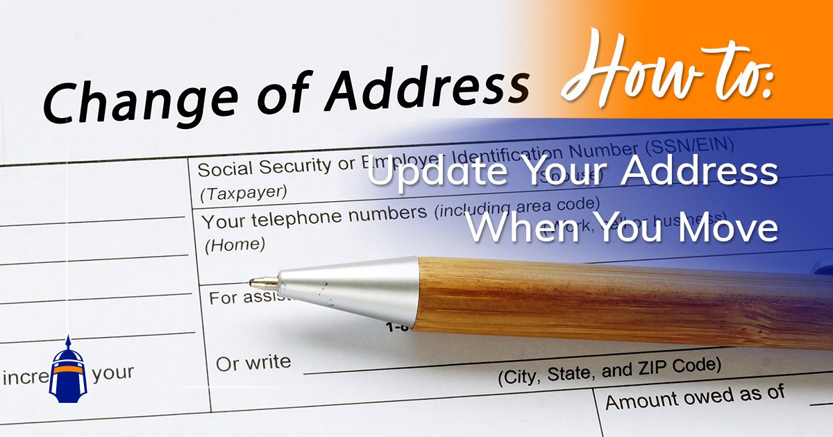 Postcode Changes Who to Notify When Changing Addresses: Change of Address Checklist