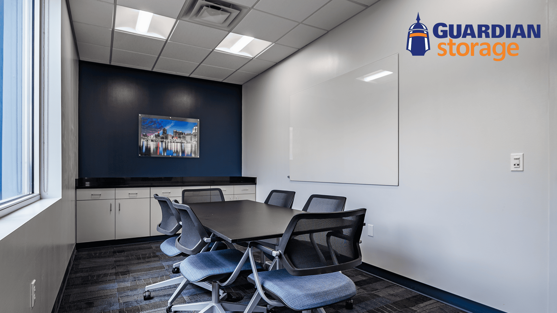 image of conference room at guardian storage